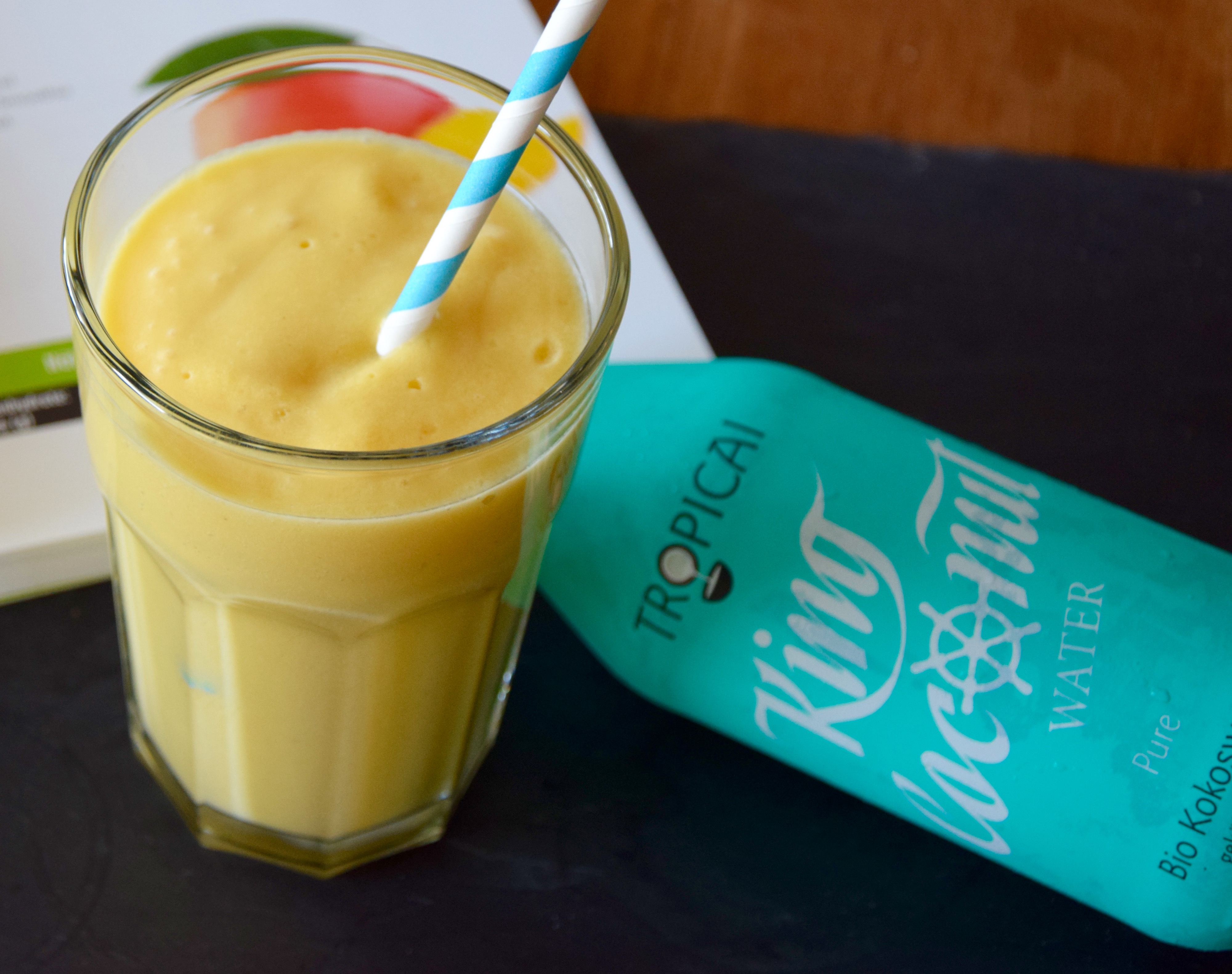 Veganer Mango Smoothie aus dem Thermomix von Vorwerk