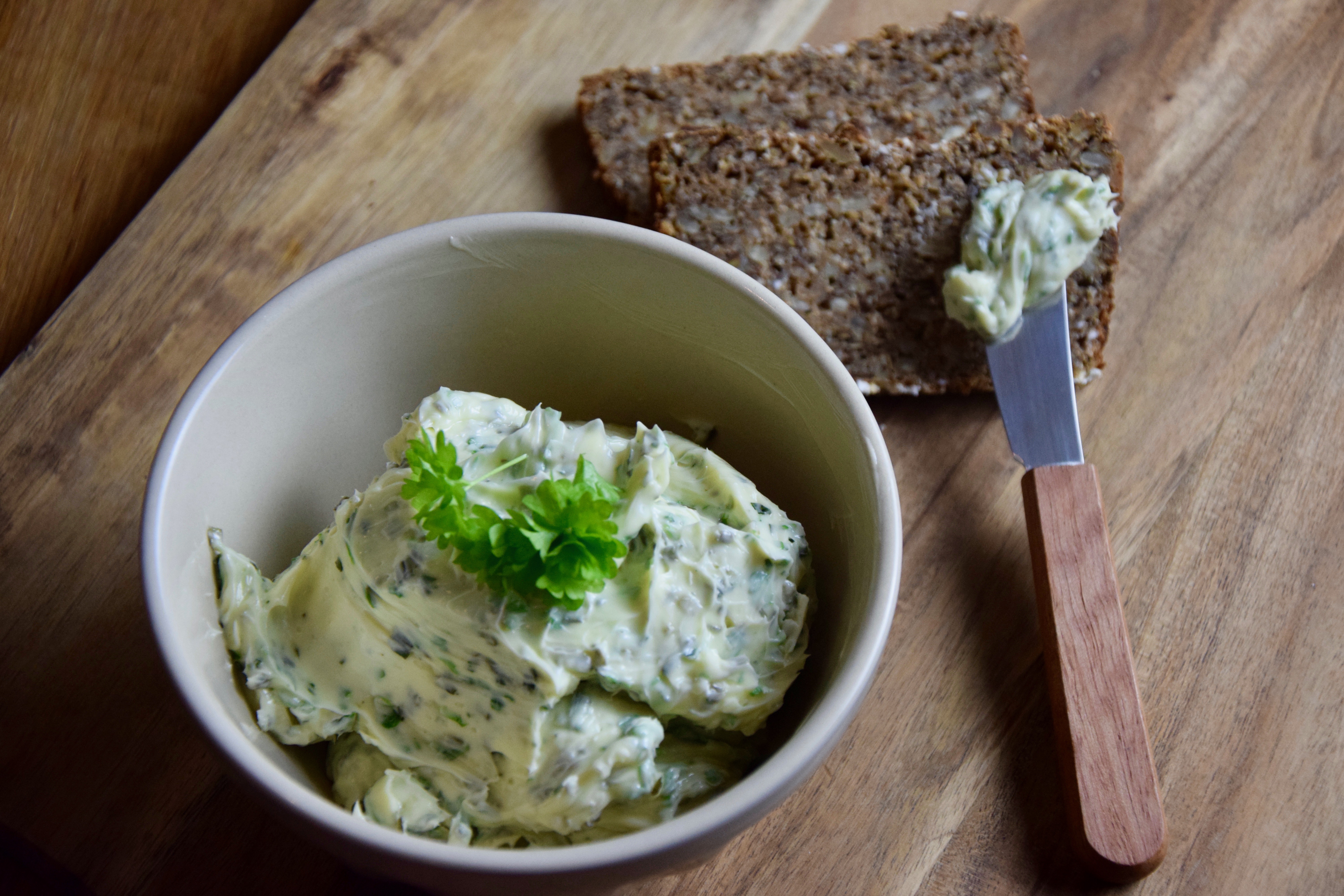 Kräuterbutter aus dem Thermomix von Vorwerk 