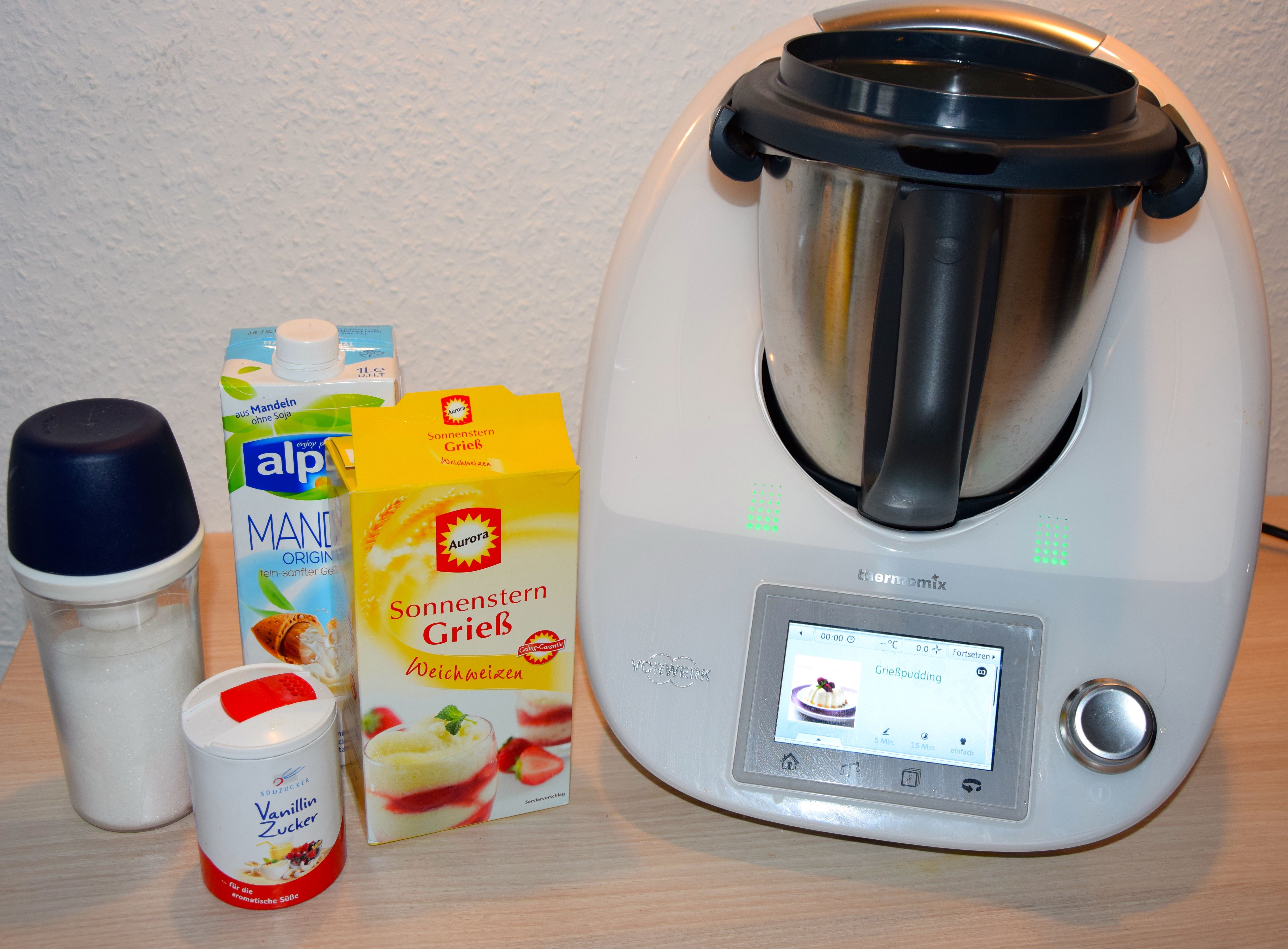 Grießbrei, TM5, Thermomix, Vorwerk, Rezept