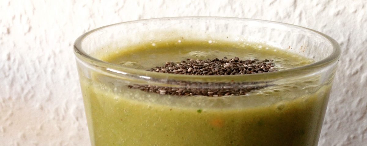 Grüner Smoothie, Smoothie, Grün, Gesund, Thermomix, Feldsalat, Vorwerk