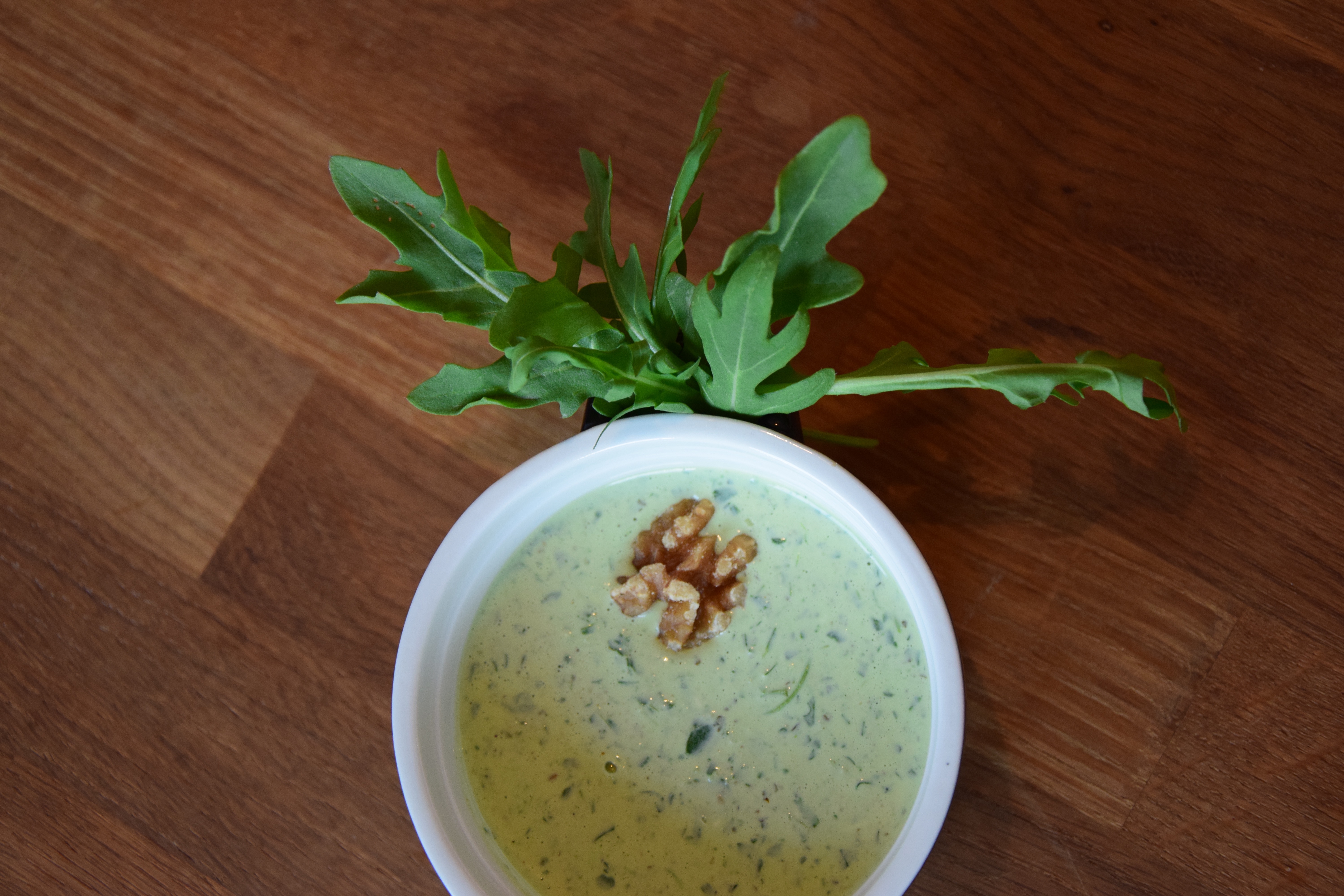 Ruccola, Dip, Thermomix, Vorwerk, Vegetarisch, Essen