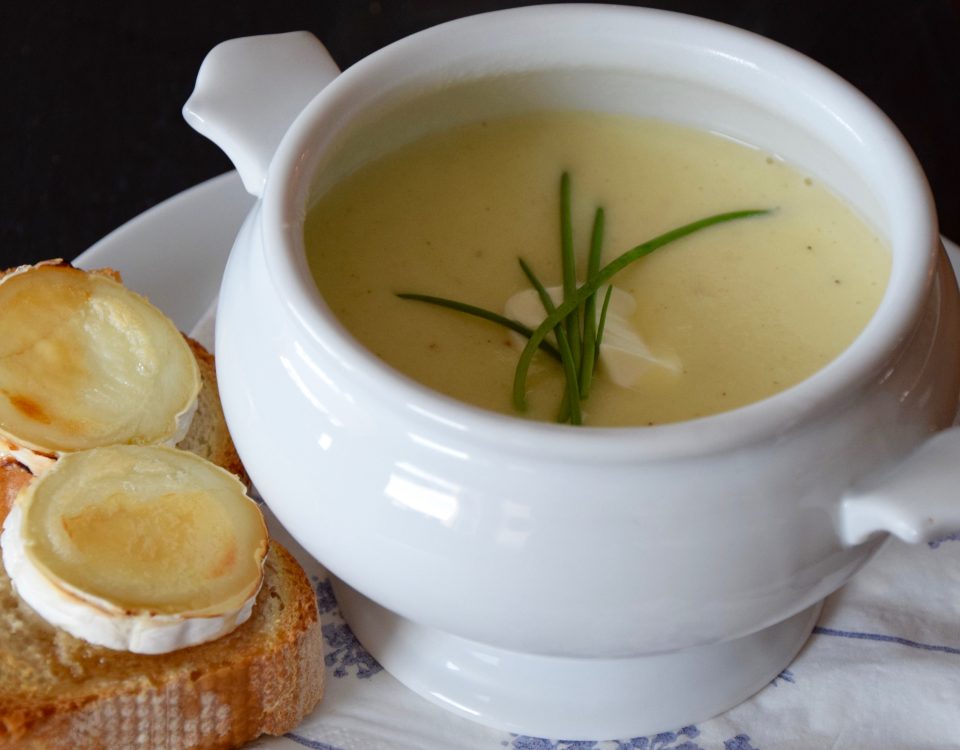 Kohlrabi-Kartoffel-Suppe aus dem Thermomix