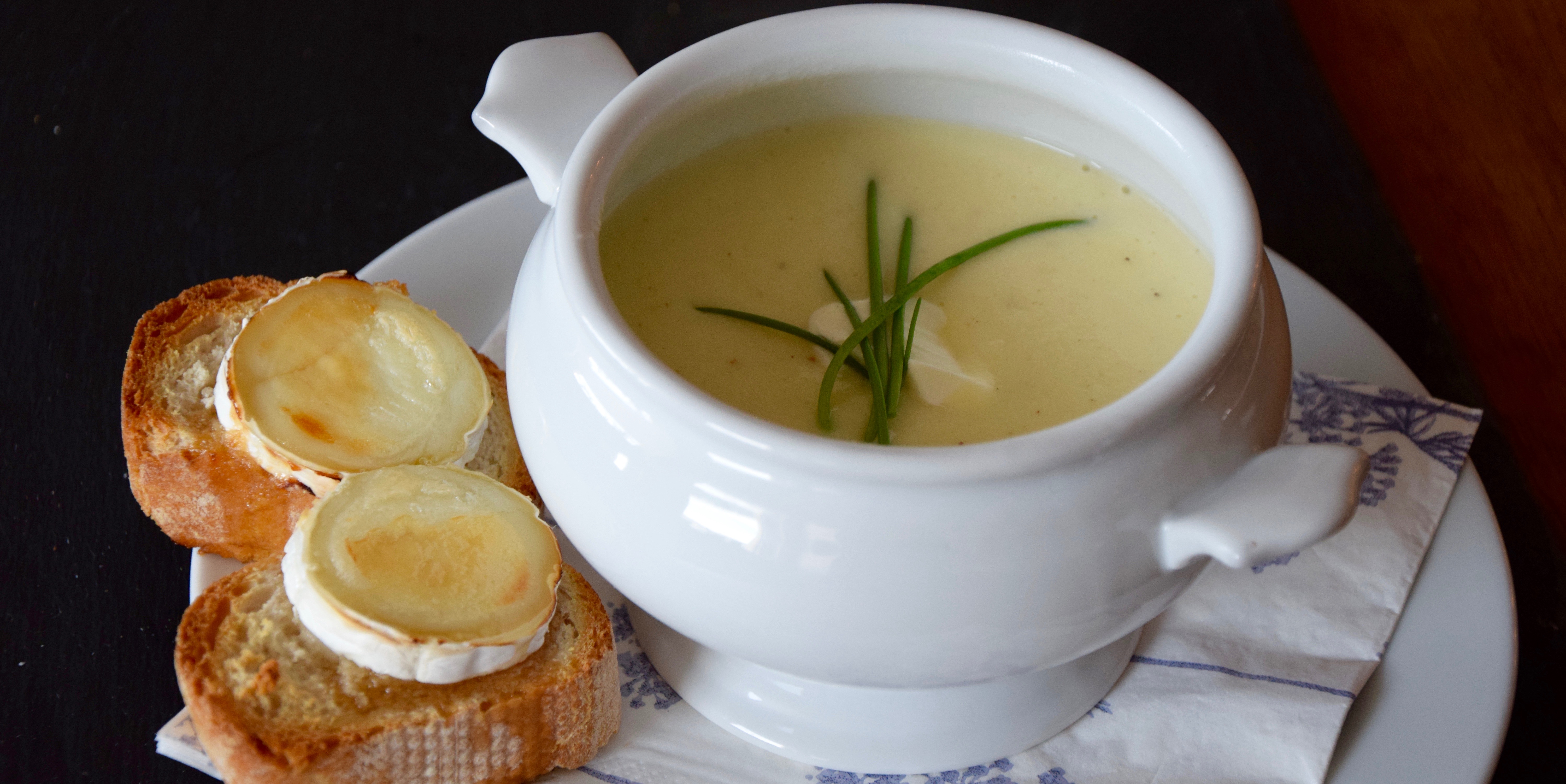 Kohlrabi-Kartoffel-Suppe aus dem Thermomix