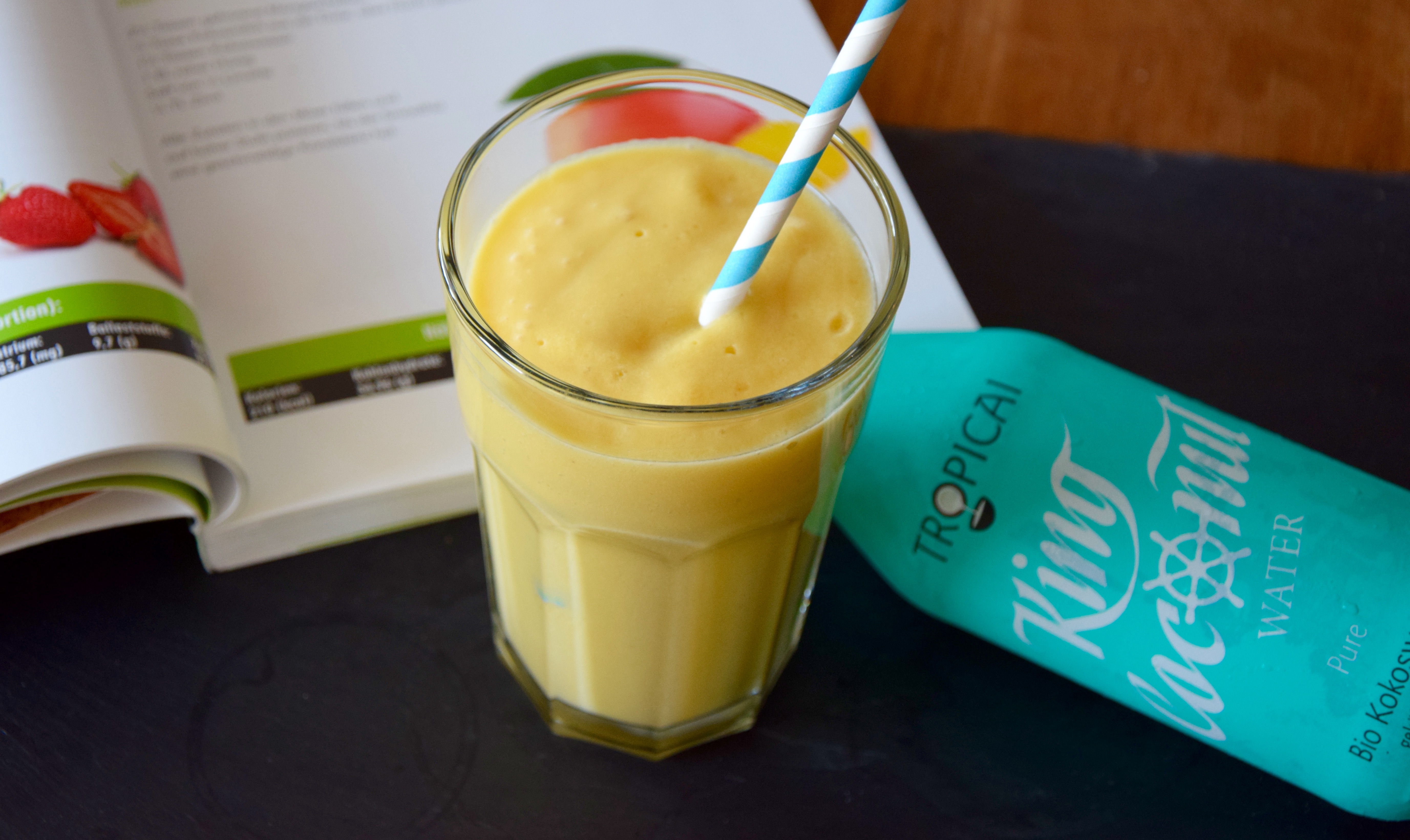 Veganer Mango Smoothie aus dem Thermomix von Vorwerk