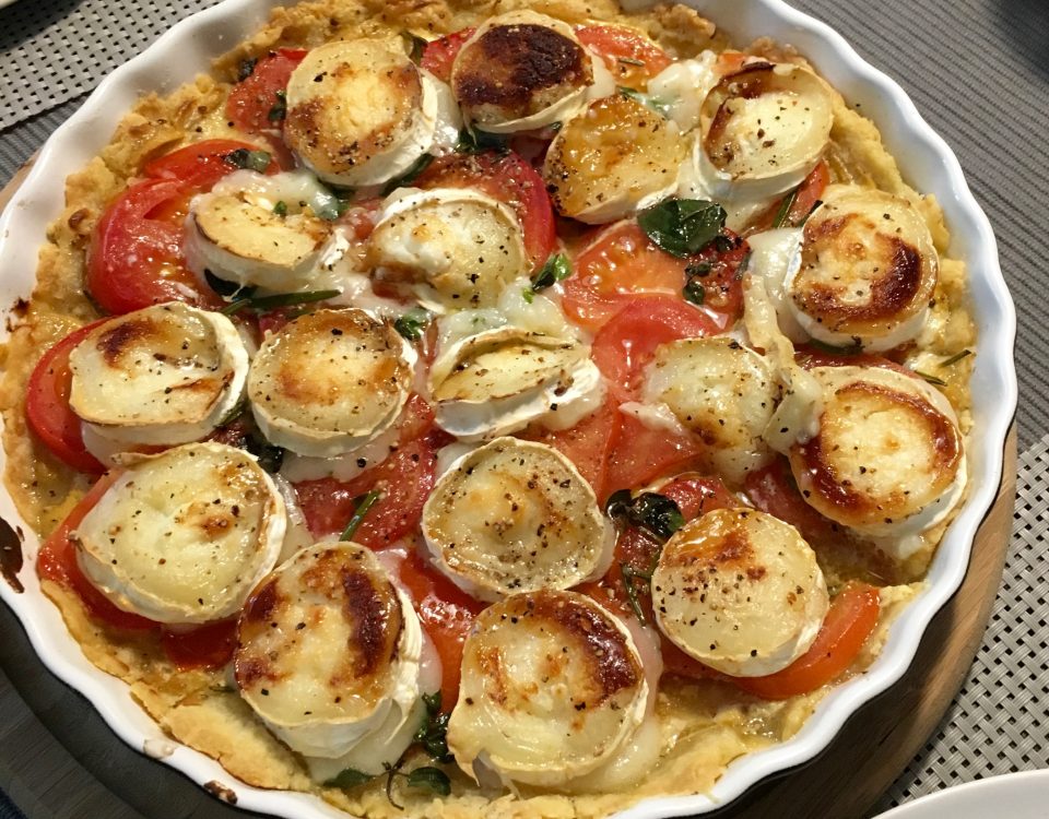 Tomaten-Ziegenkaese-Tarte