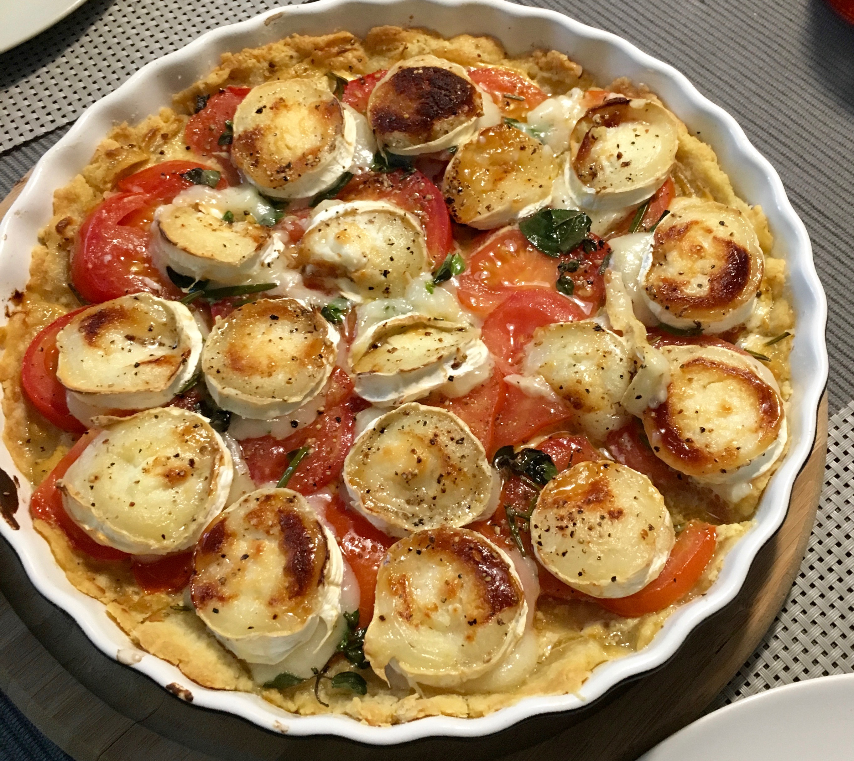 Tomaten-Ziegenkäse-Tarte - ThermiQueen