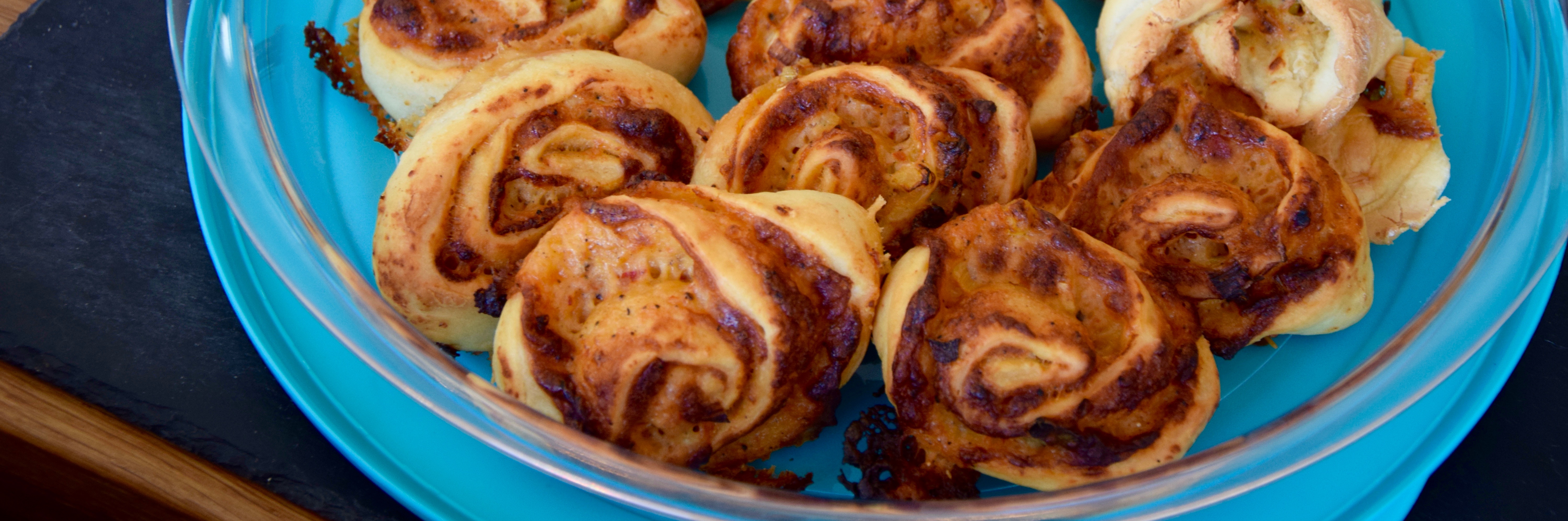 Käseschnecken aus dem Thermomix von Vorwerk