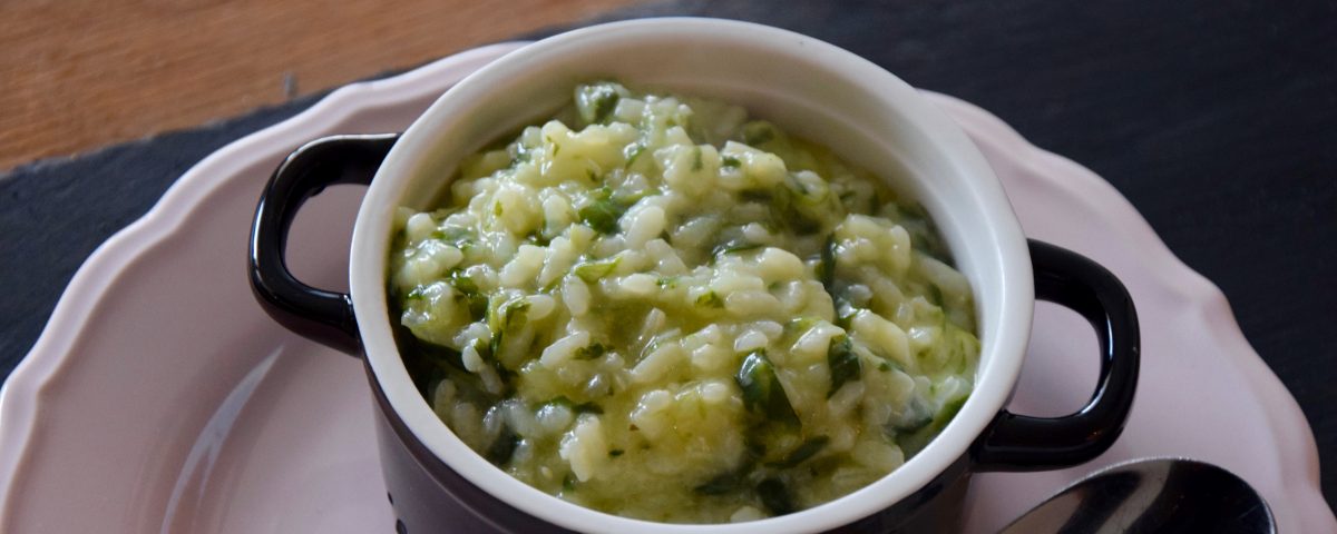 Spinat-Risotto