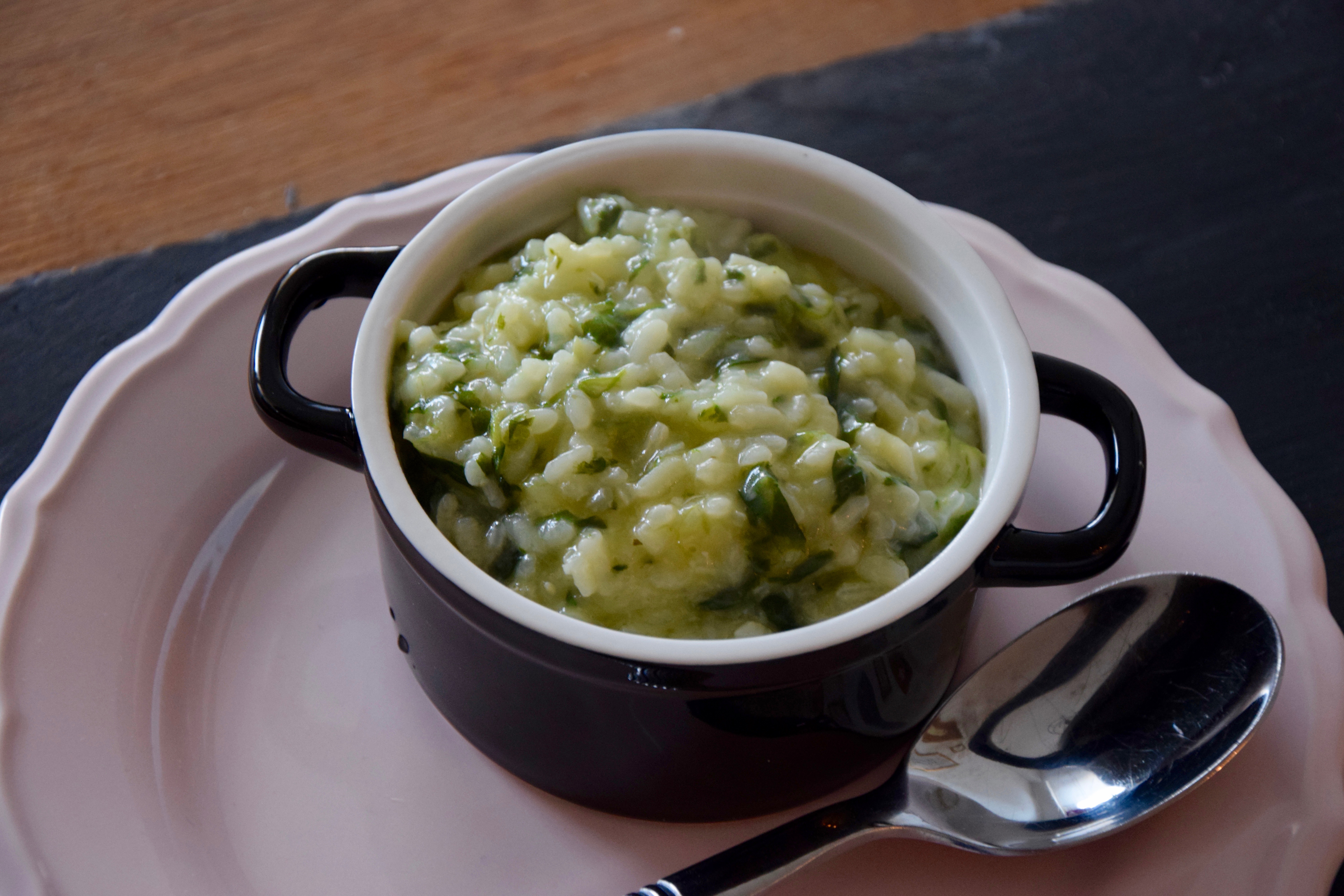 Spinat-Risotto aus dem Thermomix