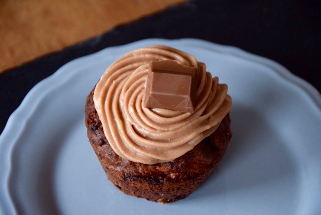 Kinderriegel Cupackes mit Frosting aus dem Thermomix TM5 von Vorwerk