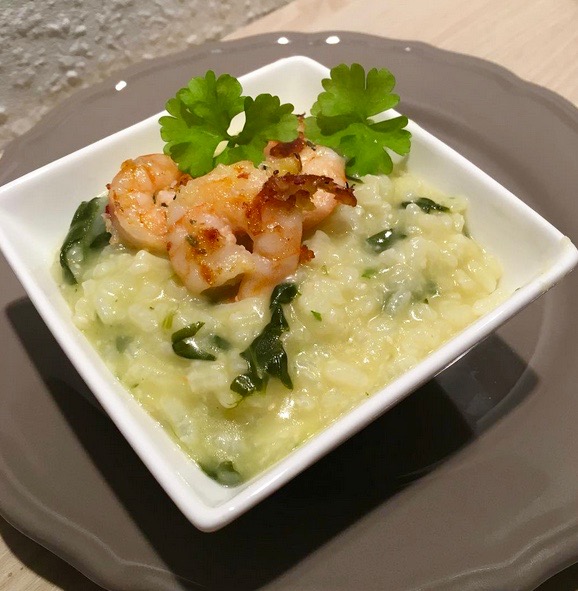 Risotto mit Garnelen aus dem Thermomix