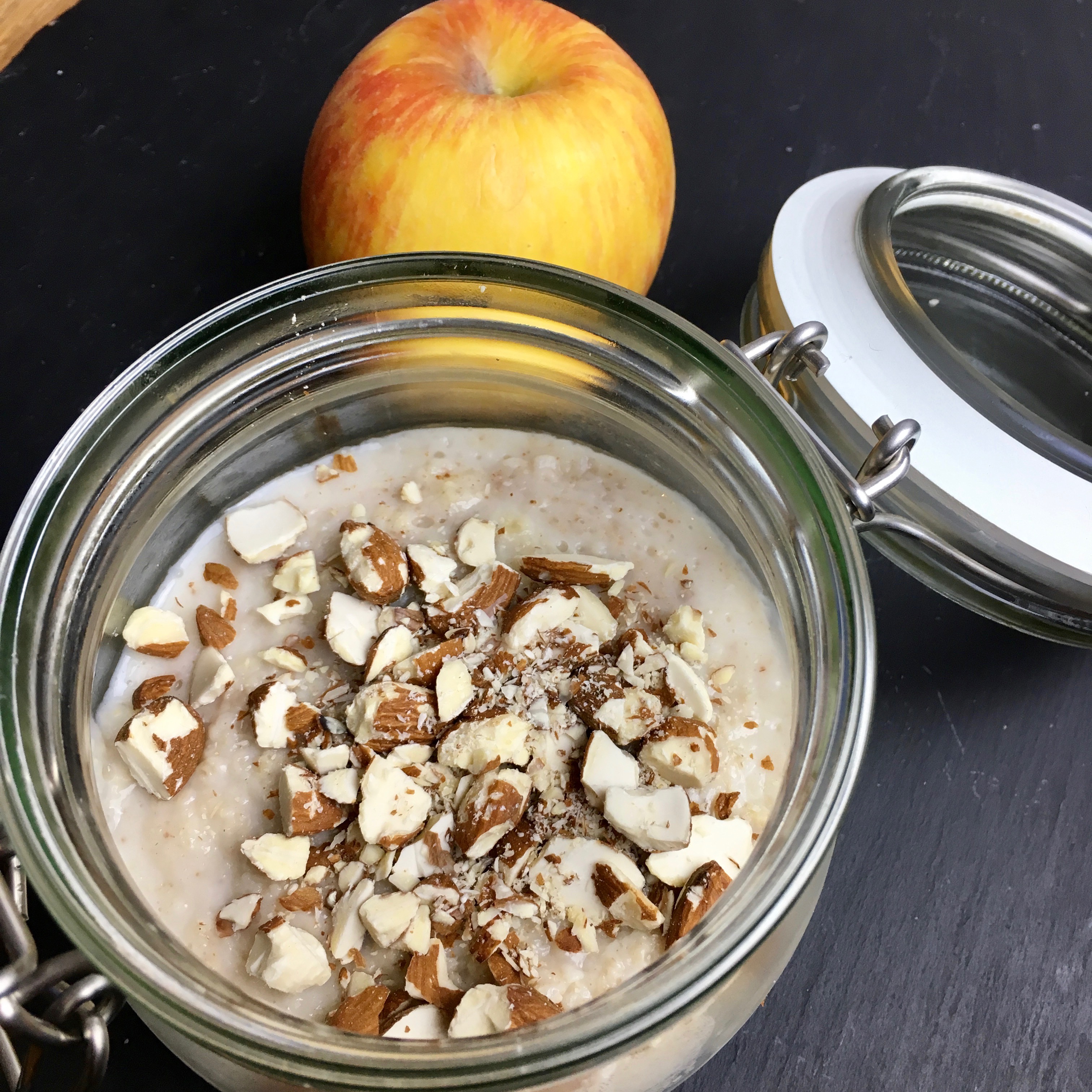 Apfel Porridge aus dem Thermomix von Vorwerk TM5 von Thermiqueen