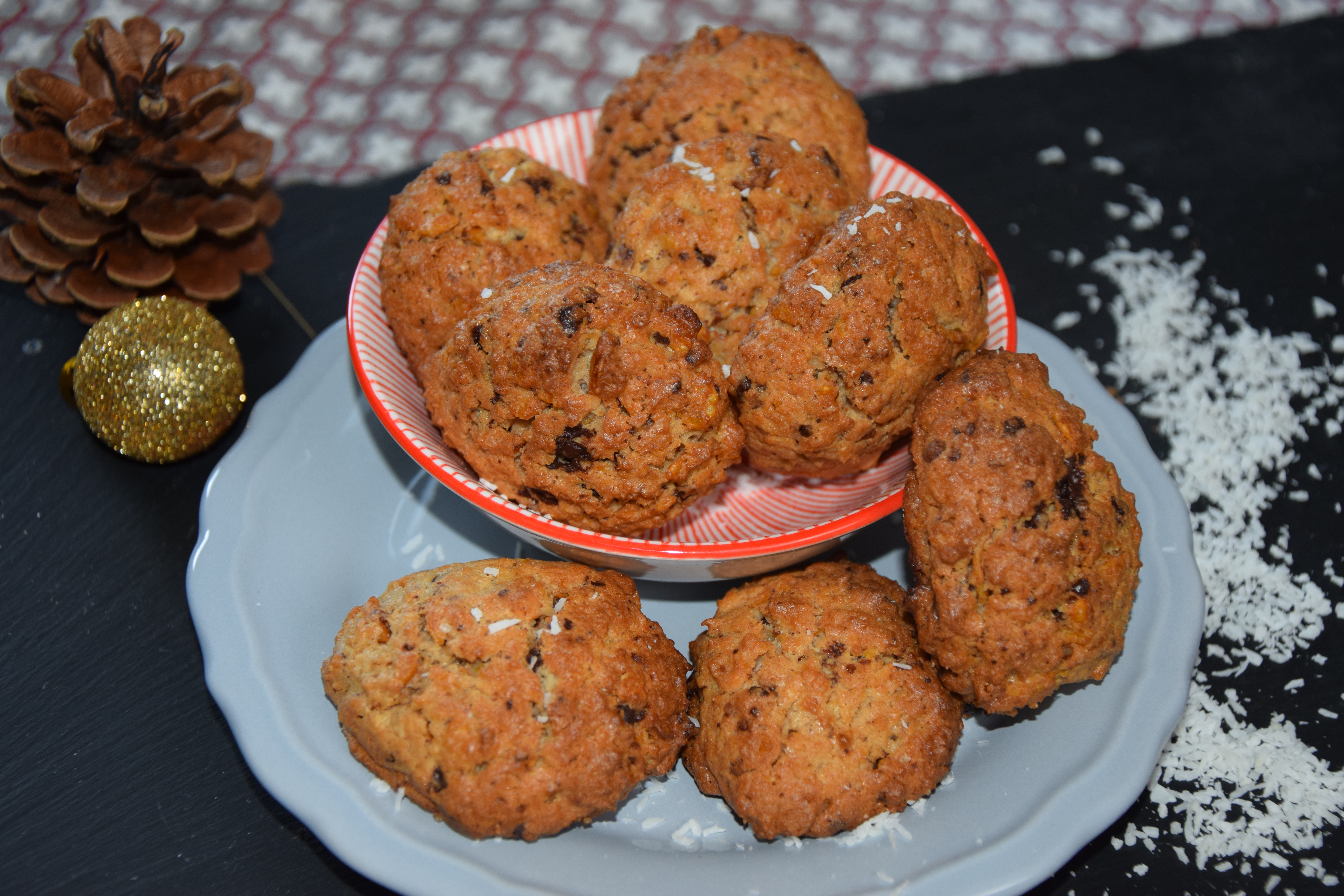 Kokos Makronen mit Cornflakes aus dem Thermomix von Vorwerk