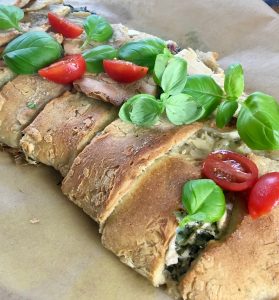 Stromboli mit Spinat aus dem Thermomix