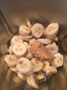 Zutaten Bananen Eis aus dem TM