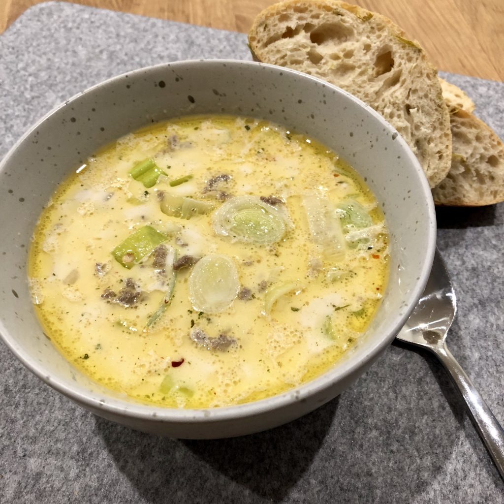 Hackfleisch-Käse-Lauchsuppe - Thermomix Rezepte Blogs