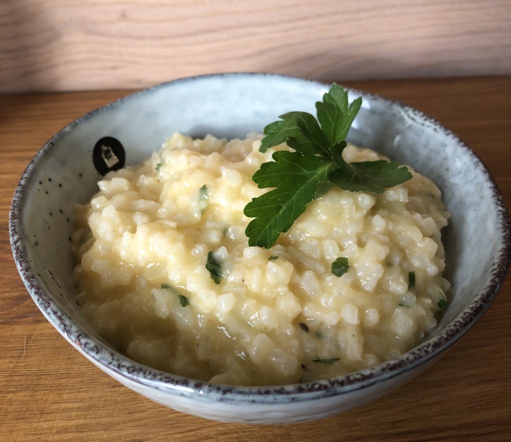 Kohlrabi-Risotto