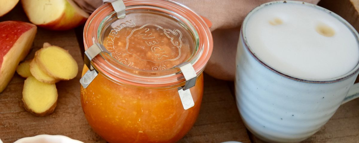 Apfel-Karotten-Fruchtaufstrich mit Ingwer - ThermiQueen