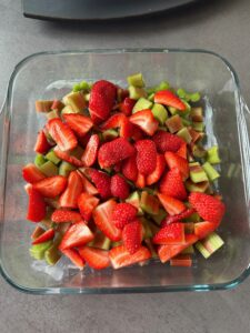 Erdbeer-Rhabarber-Mischung
